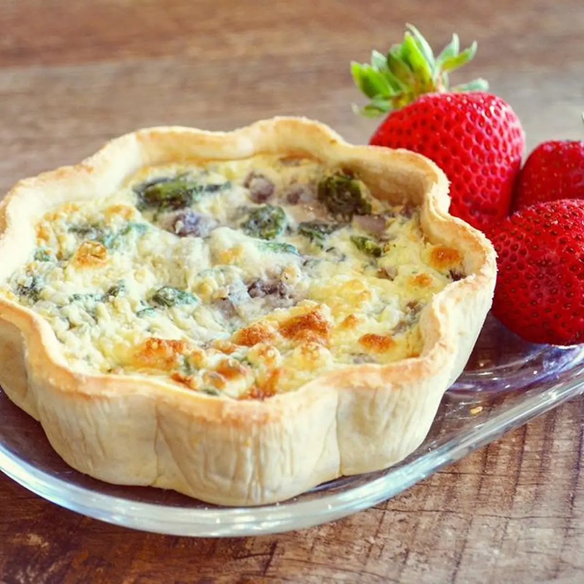 Brocoli Cheese Quiche 6oz