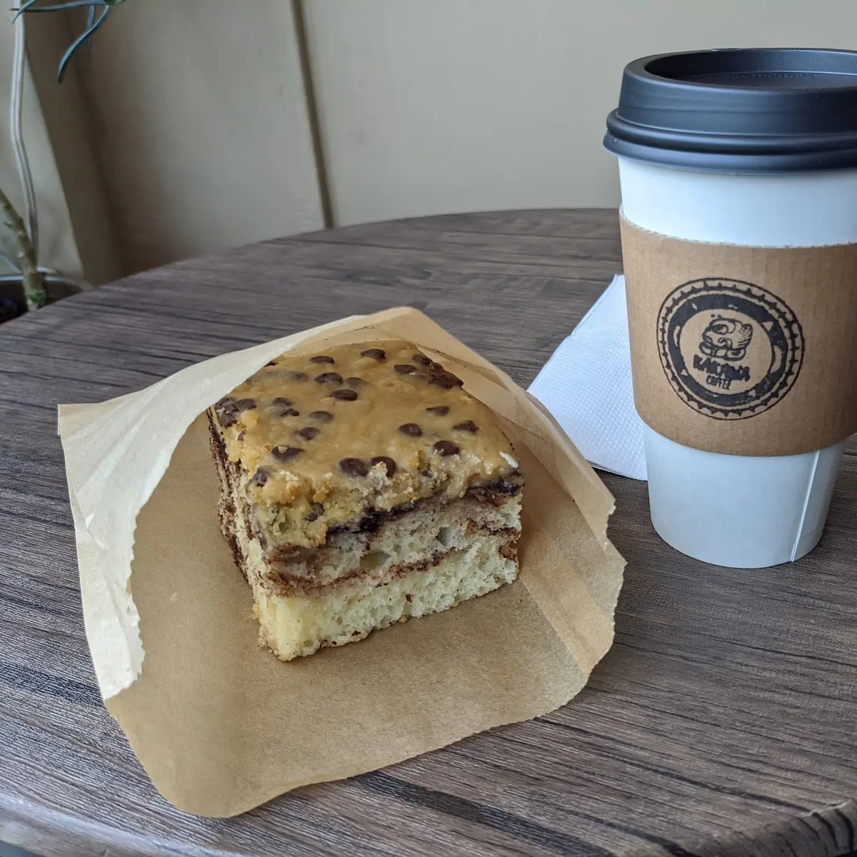 Mexican Coffee and Cookie Dough Cake