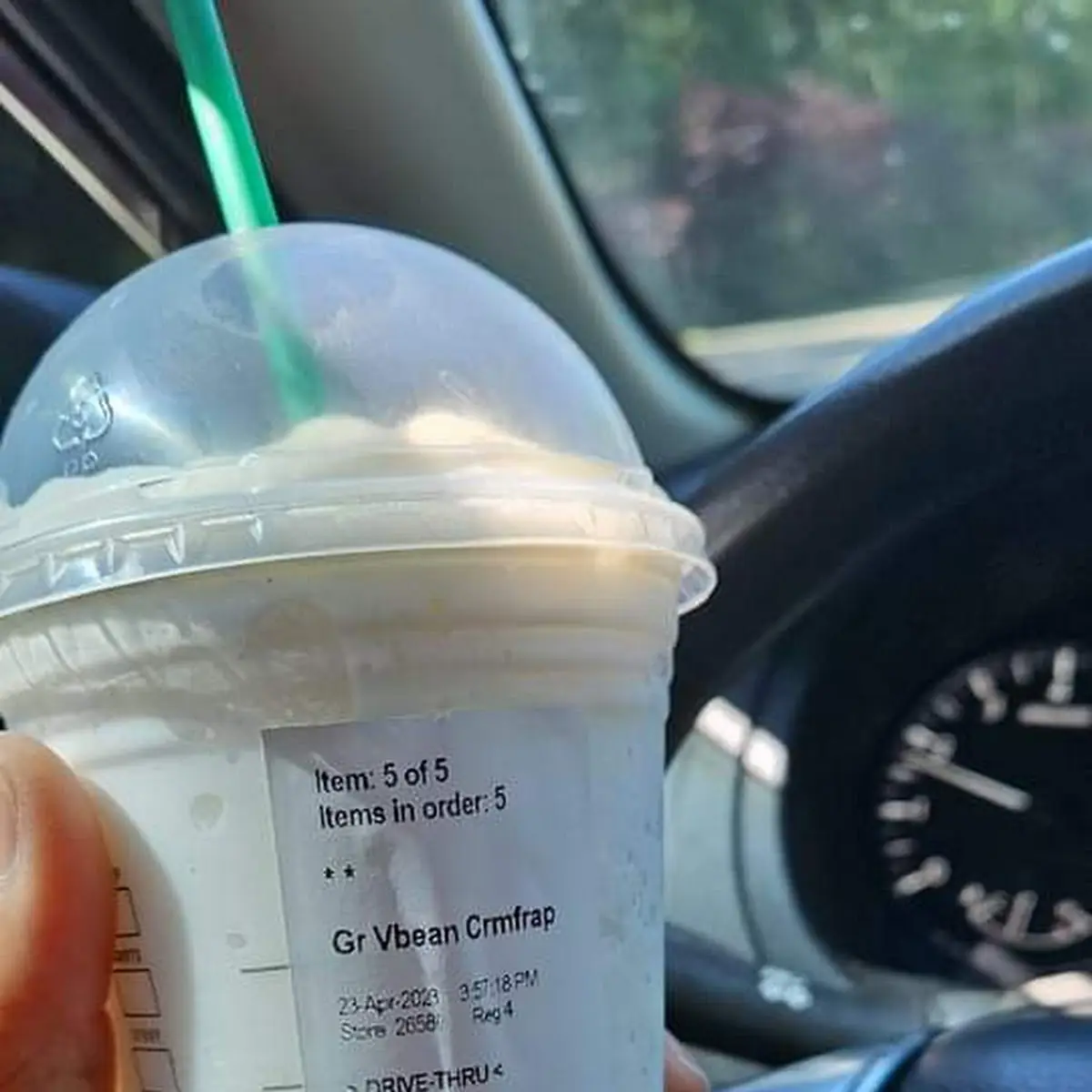 Vanilla Bean Frappe