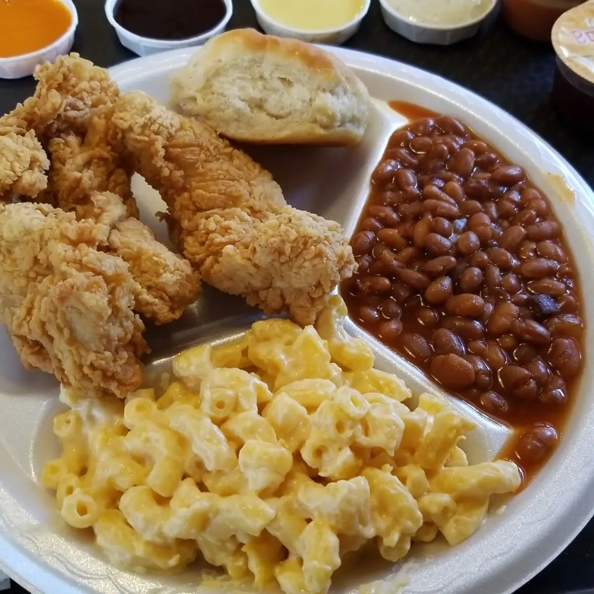 Baked Beans and Mac & Cheese