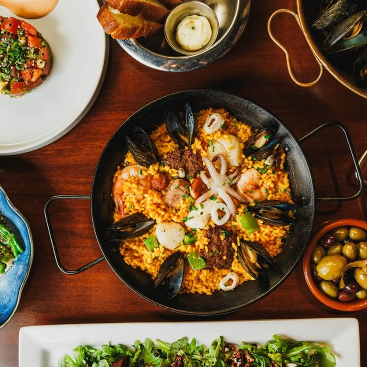 Seafood Paella
