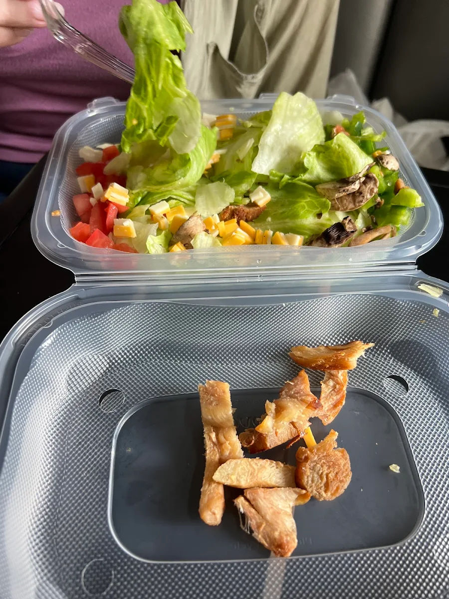 Garden Salad with Chicken