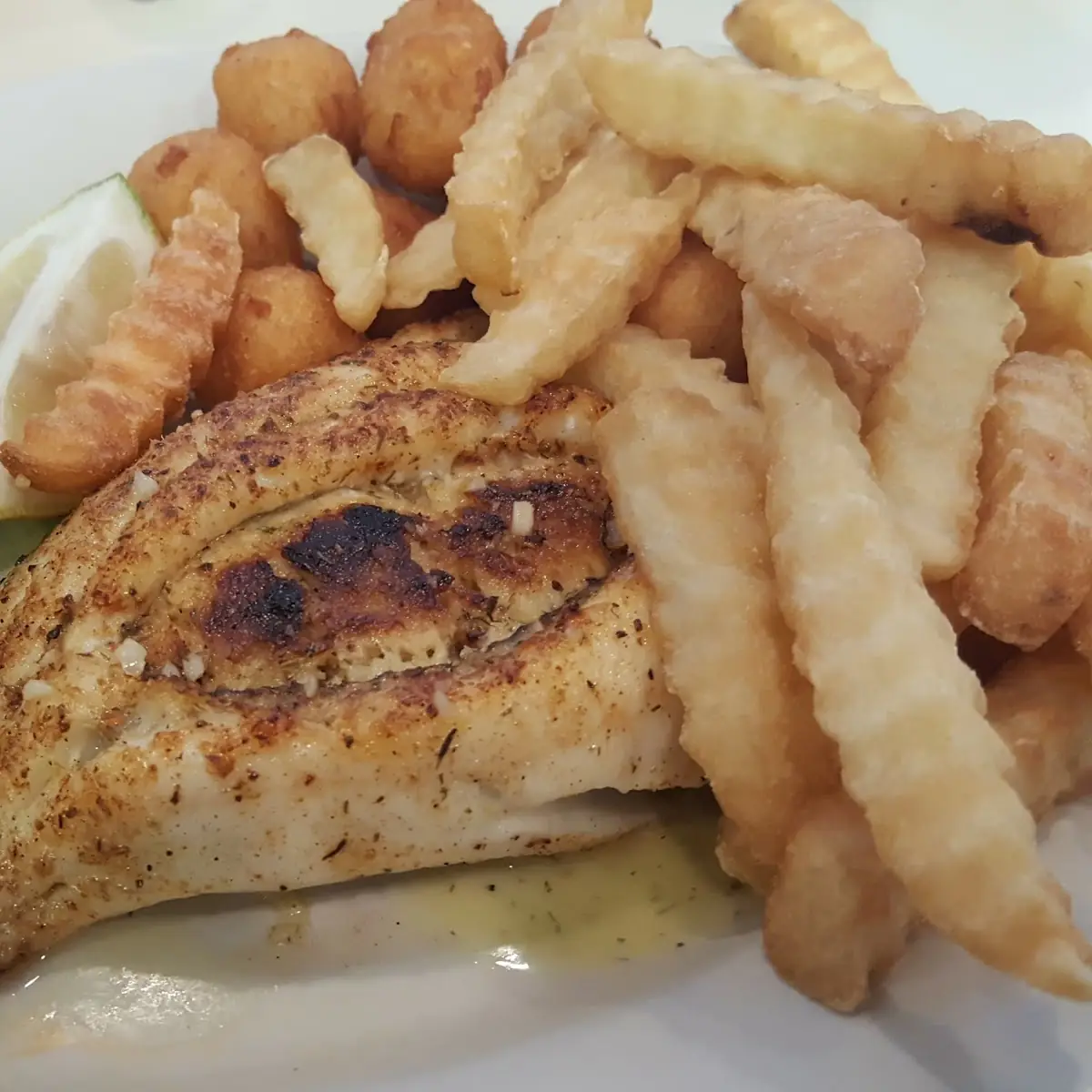 Broiled Stuffed Flounder