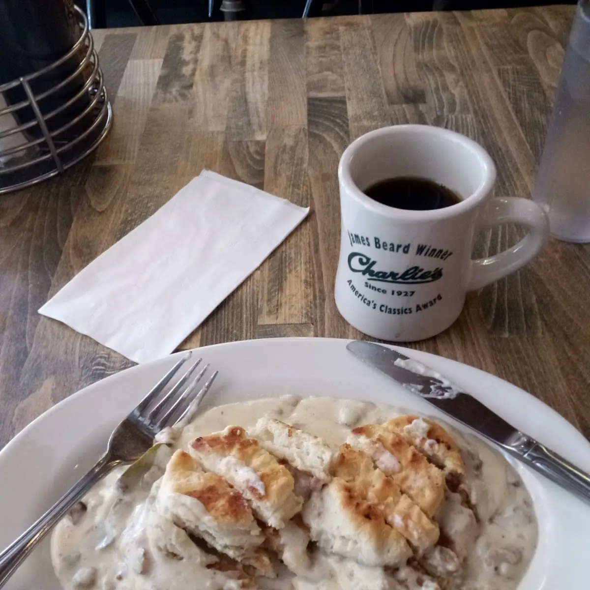Buttermilk Biscuits & Sausage Gravy No chicken