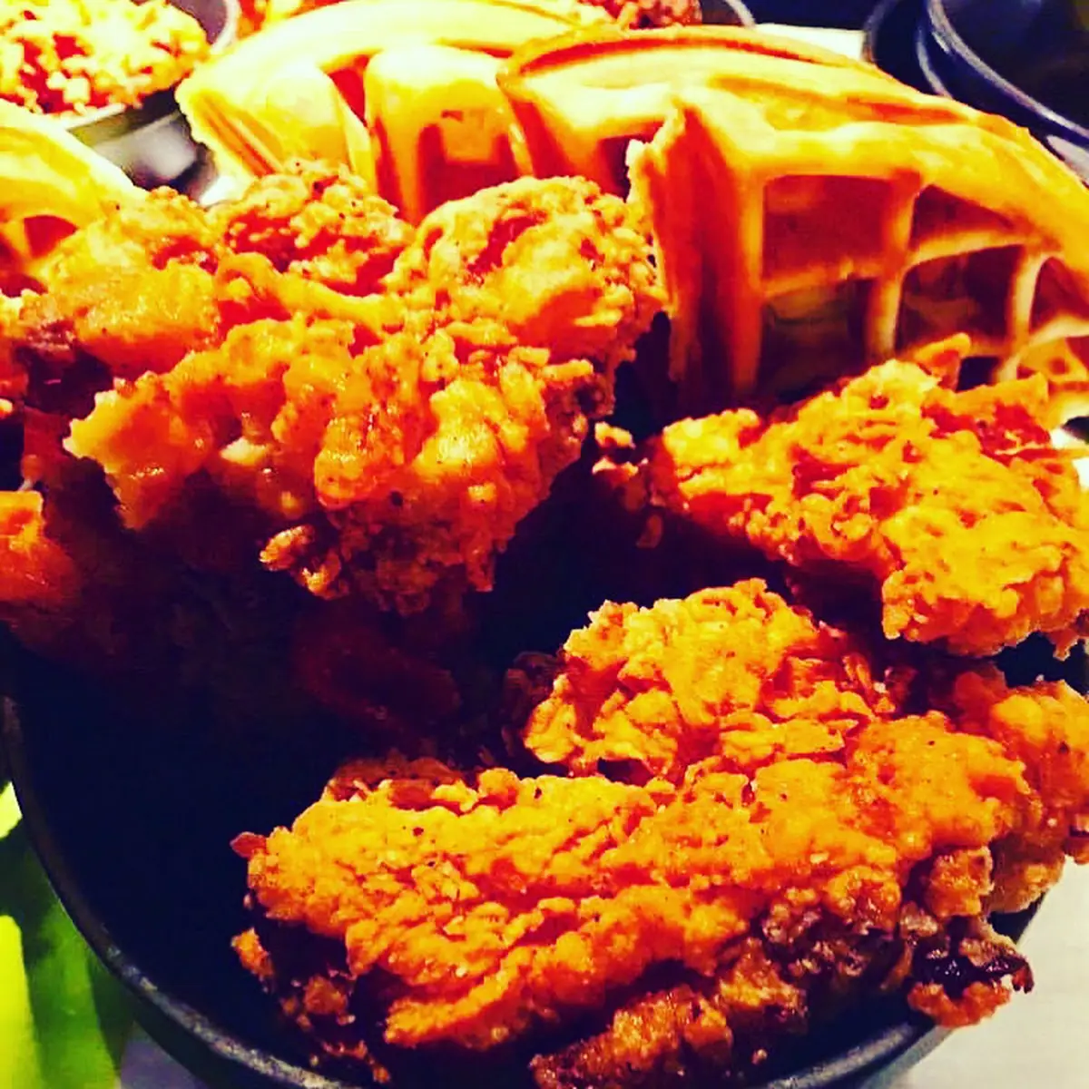 Fried Chicken & Belgium Waffles