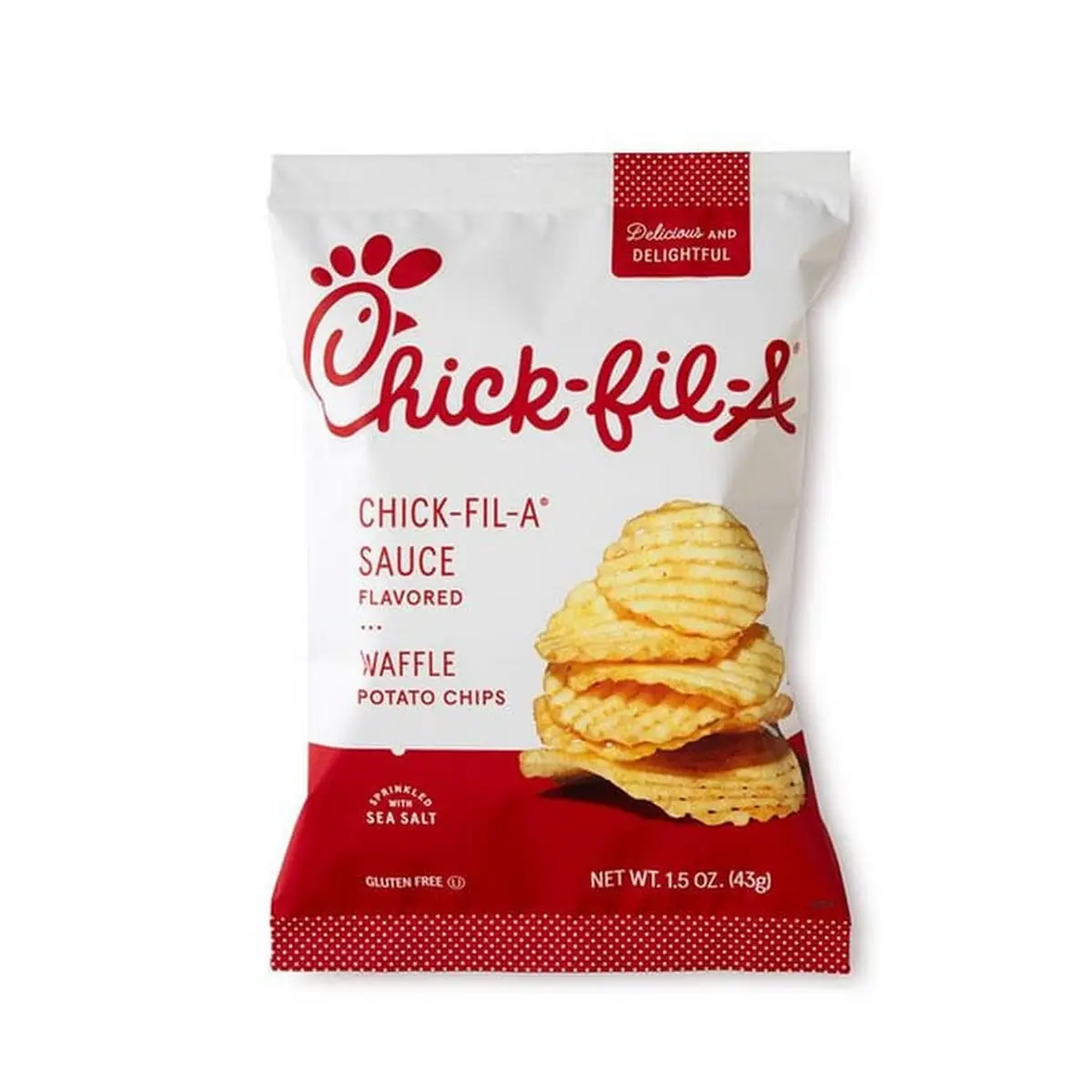 Chick-Fil-A Sauce Flavored Waffle Potato Chips
