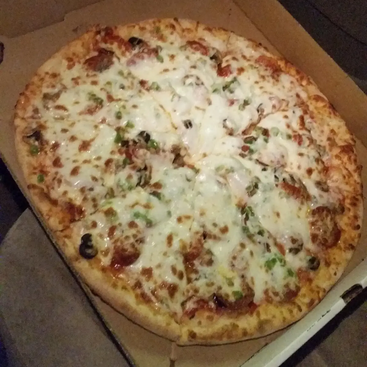 Supreme Pizza Slice