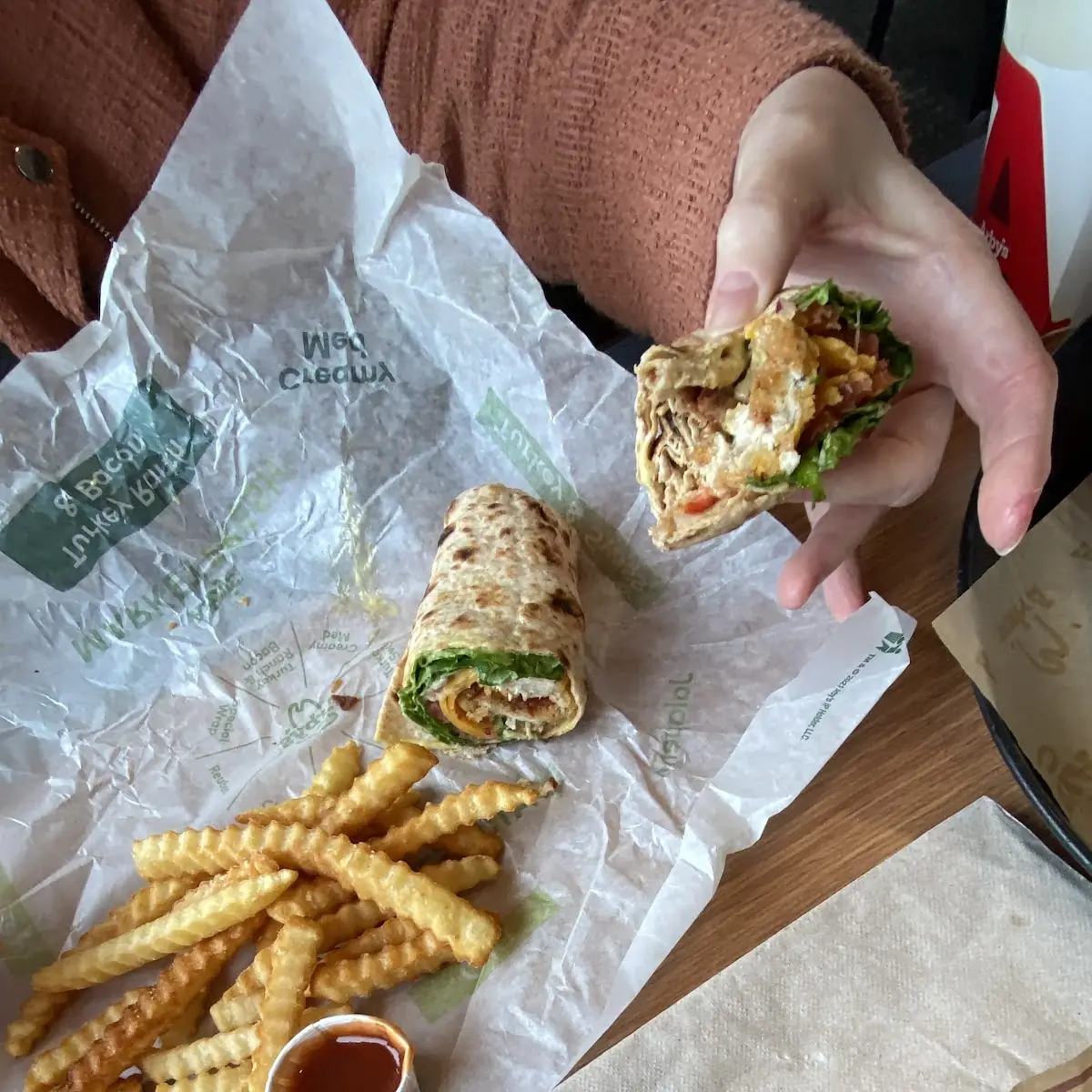 Classic Chicken Club Wrap
