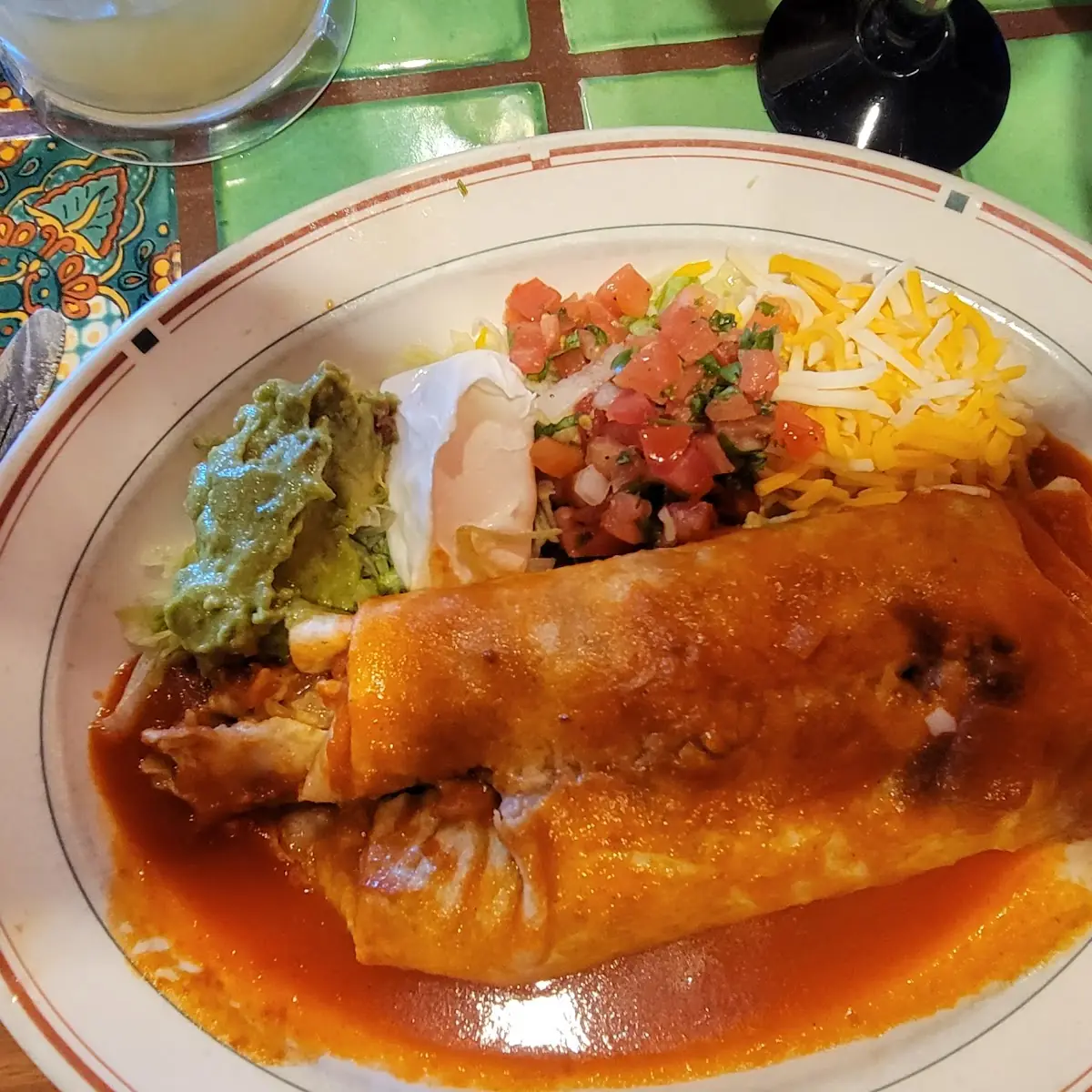 Fajitas Burrito Ranchero