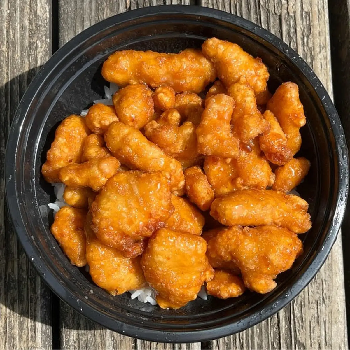 Crispy Orange Chicken Teriyaki Chicken