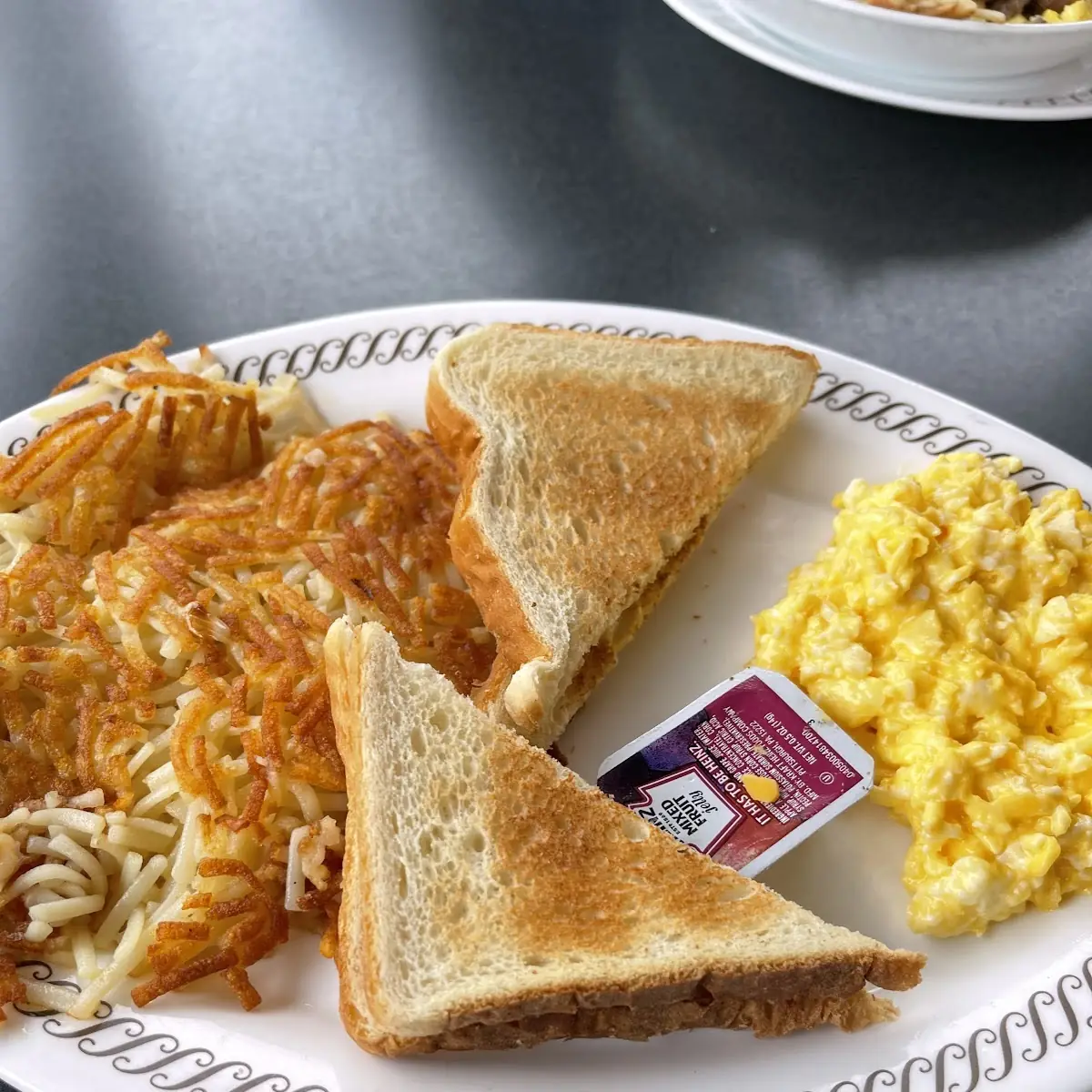 Texas Breakfast Melt with Hashbrowns