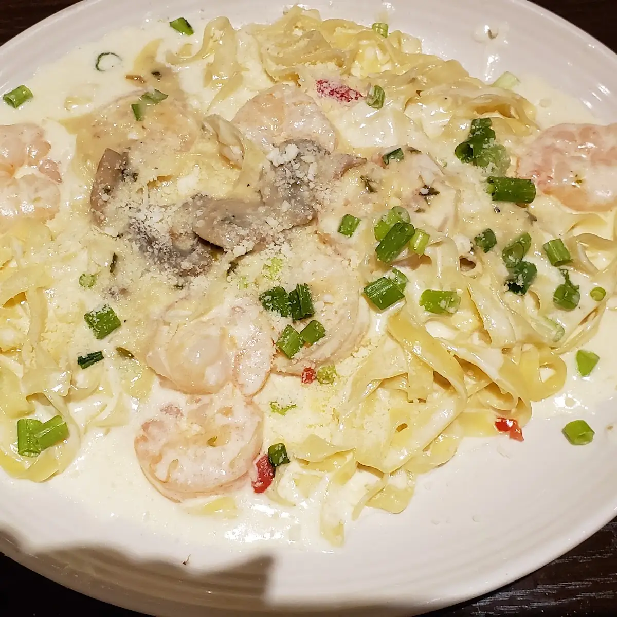 Shrimp Alfredo