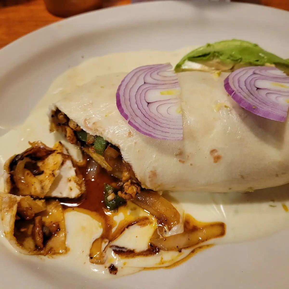 Chicken Burrito Papito's