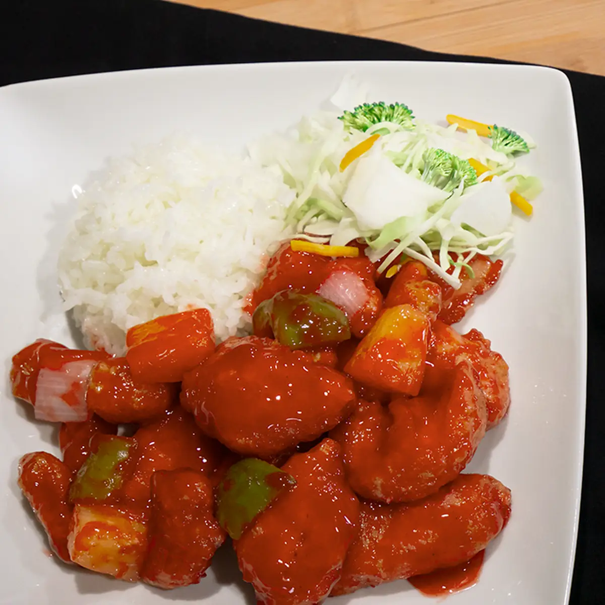 Sweet Sour Chicken Plate