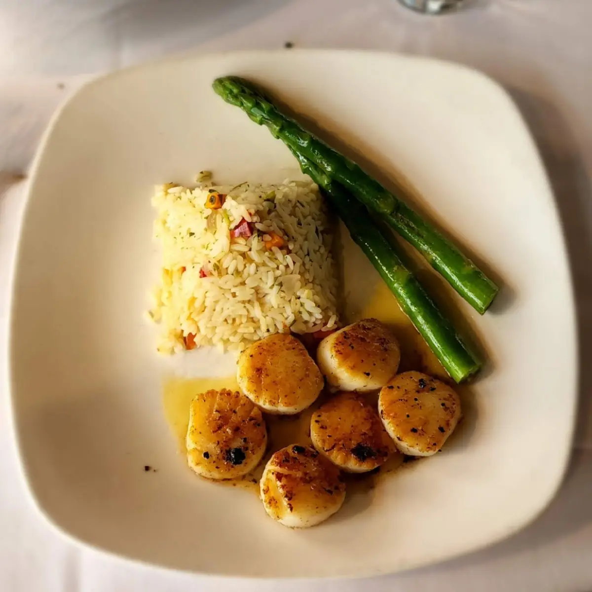 Seared Diver Scallops