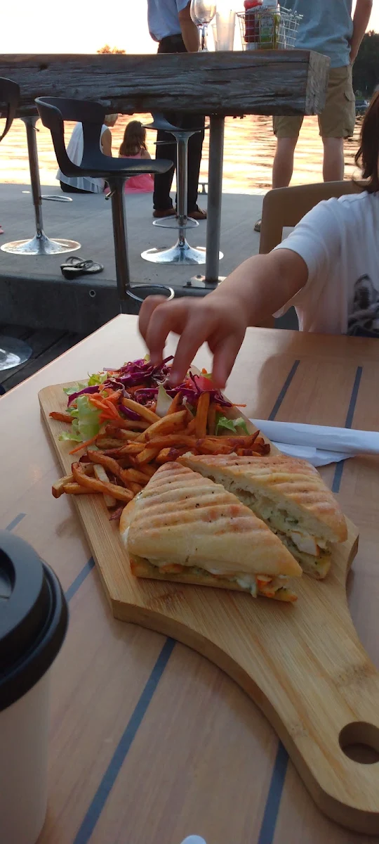 Pesto Chicken Sandwich, Rockcliffe Boathouse Restaurant & Marina
