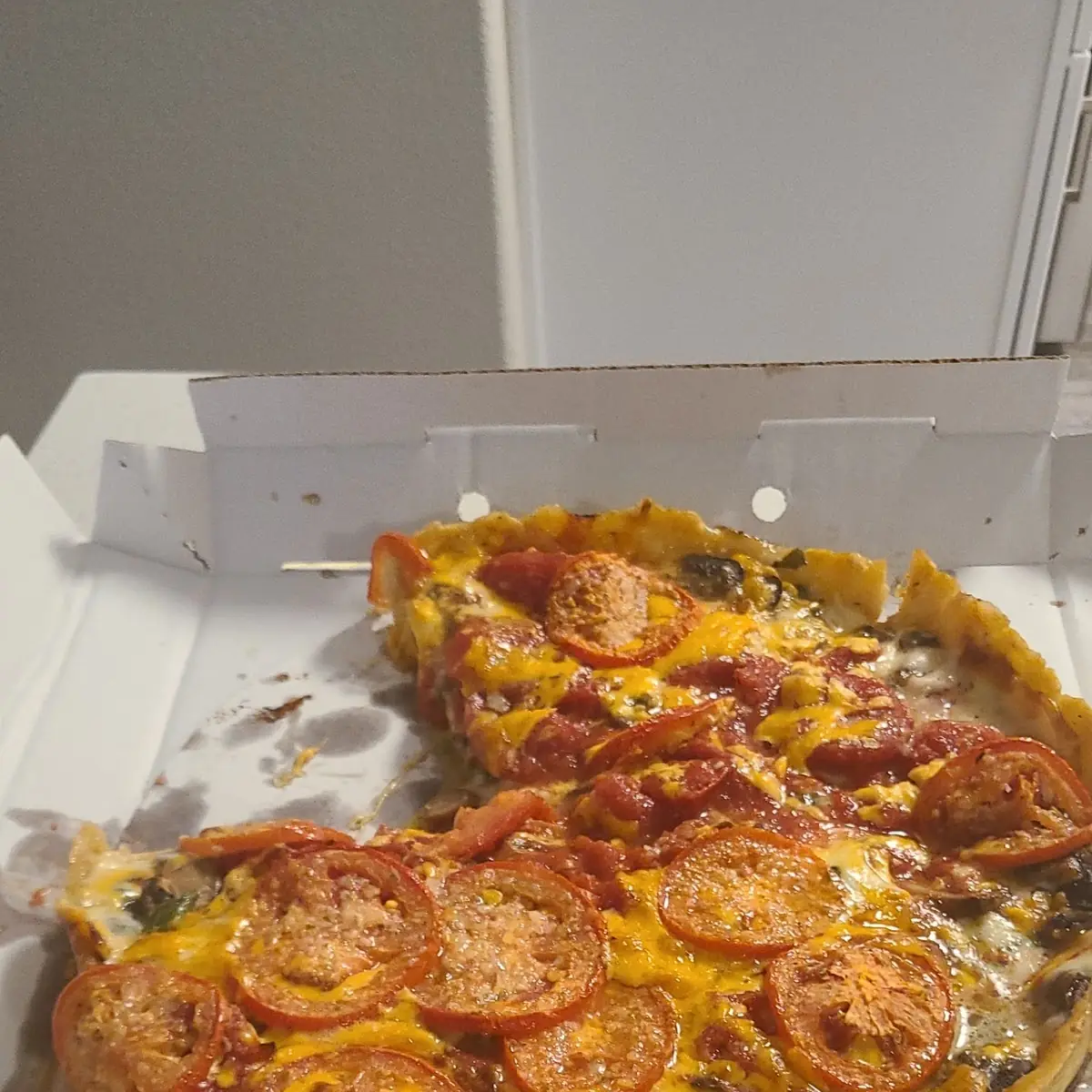 Deep Dish Veggie Pizza