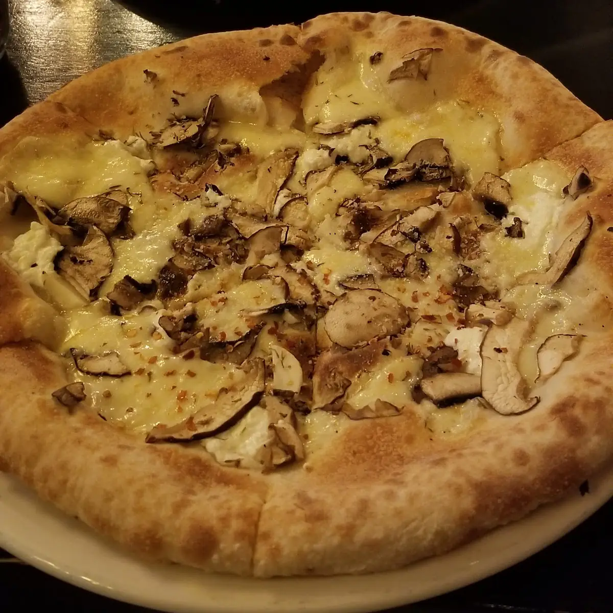 Mushroom Pizza