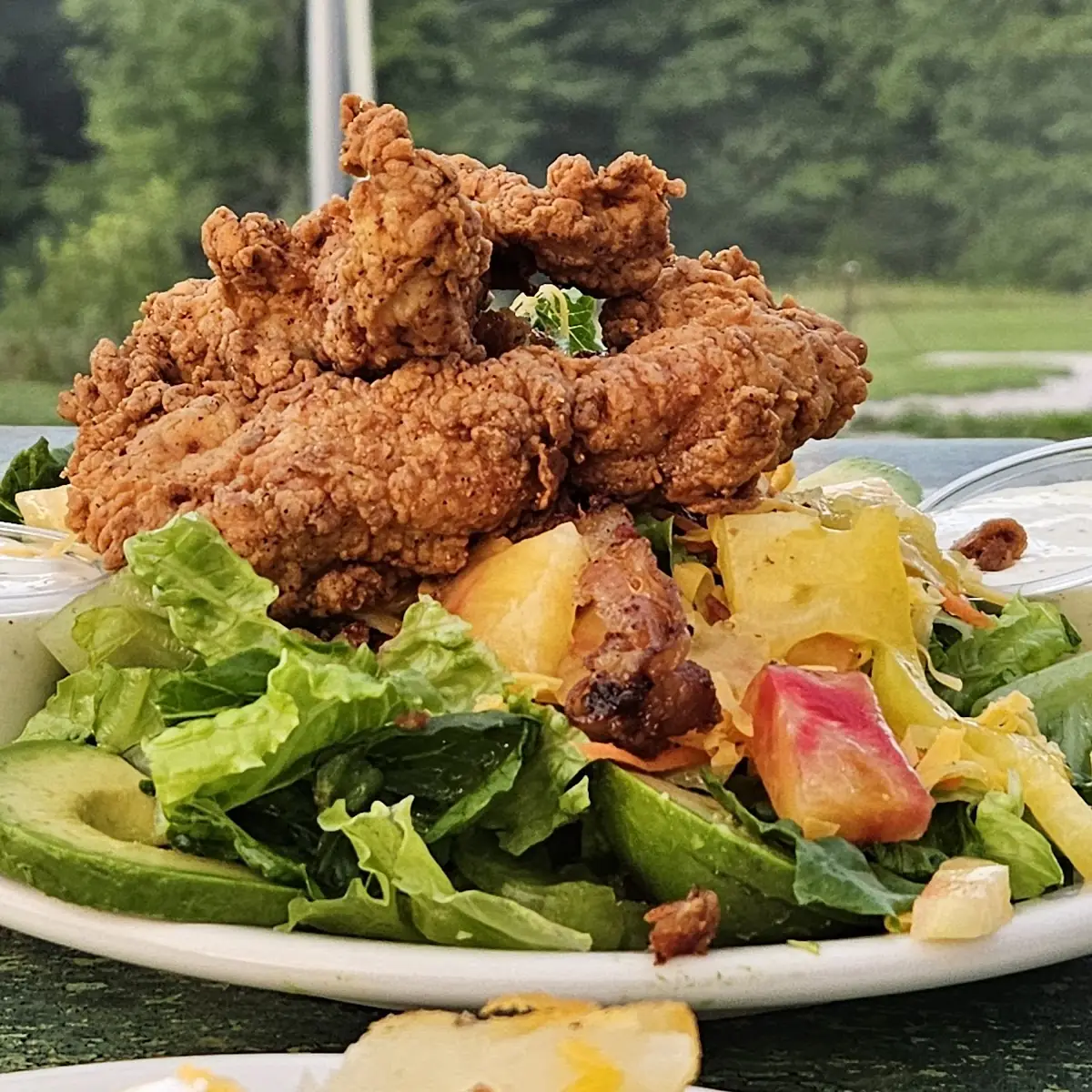 blt Fried Chicken Salad