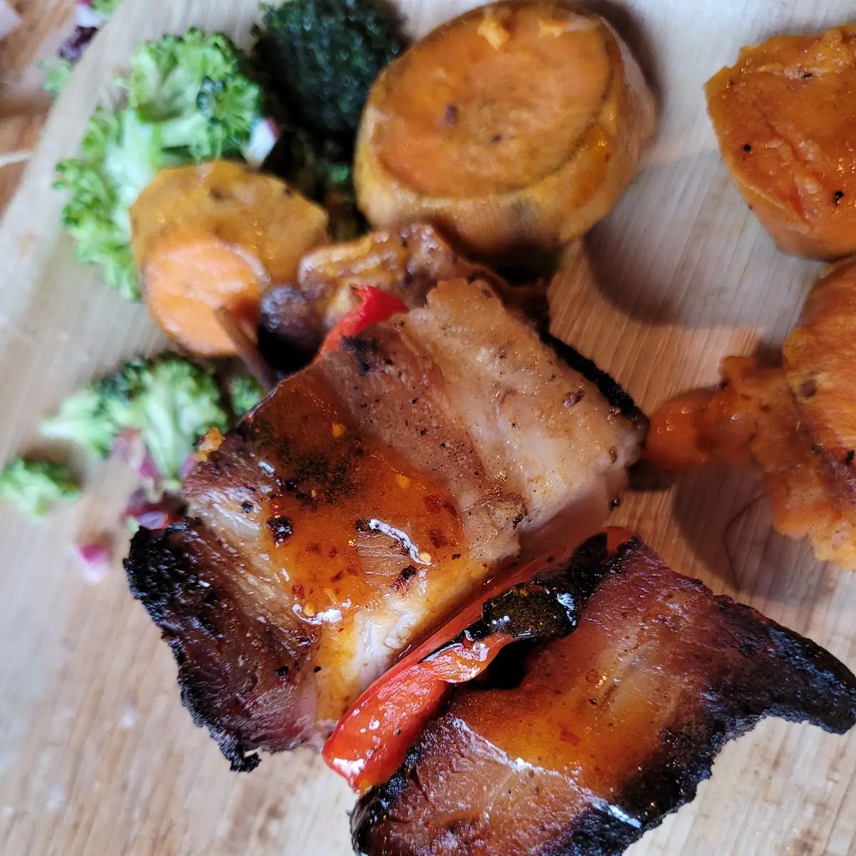 Pork Belly Kabobs