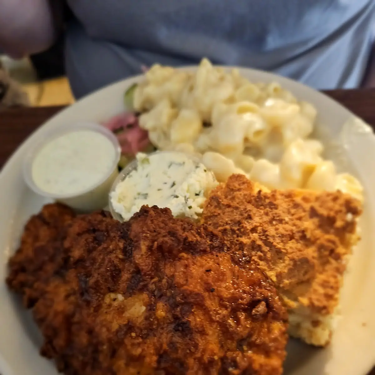 Spicy Chicken Mac N Cheese Corn Bread