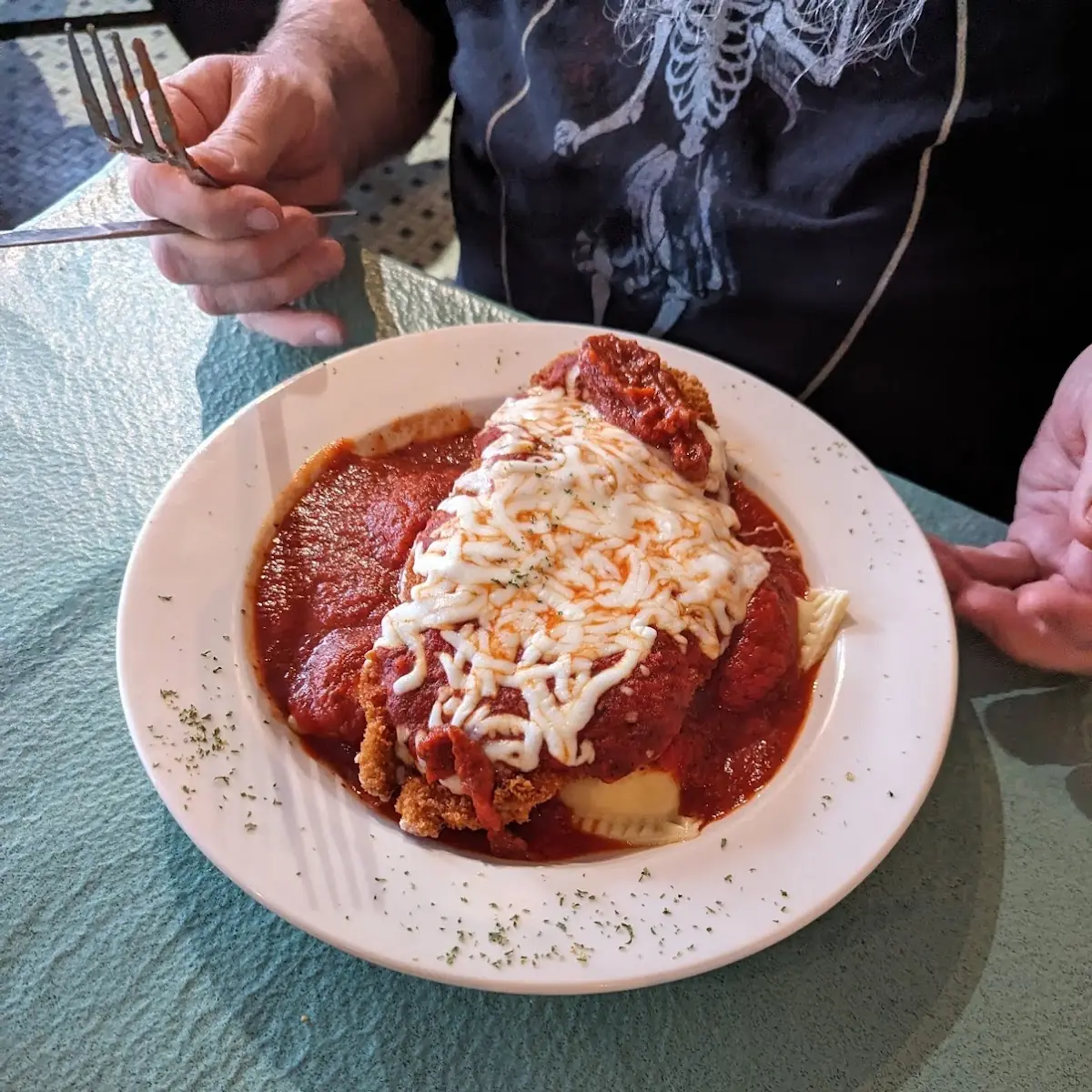 Chicken and Eggplant Parmigiana