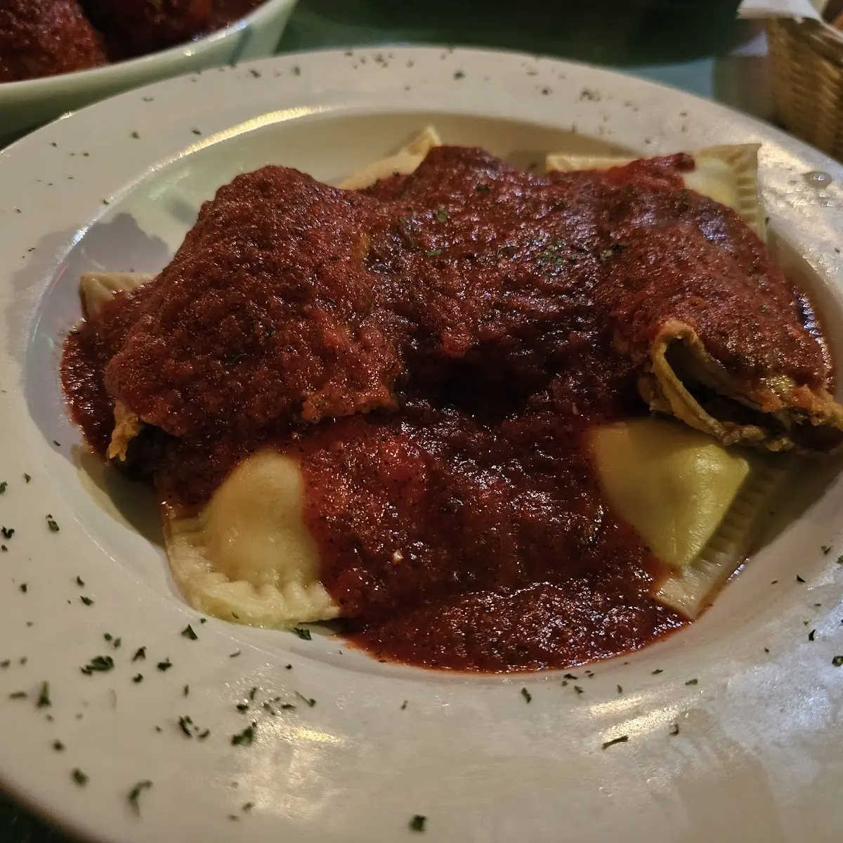 Eggplant Rollatini and Ravioli