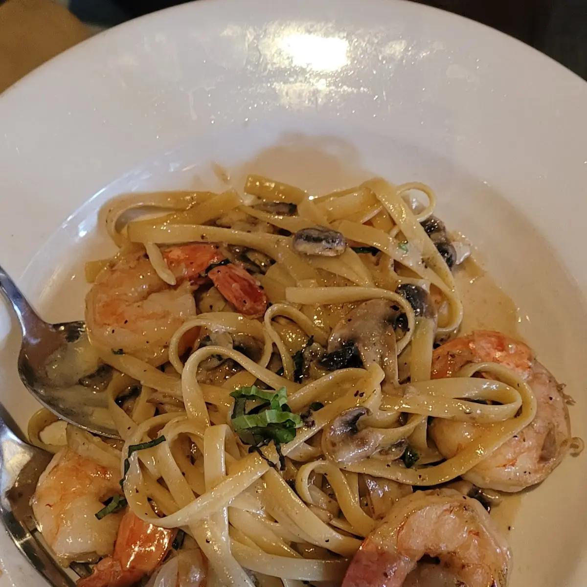 Shrimp Scampi Cognac