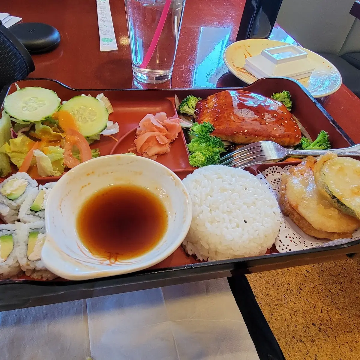 Salmon Bento Box