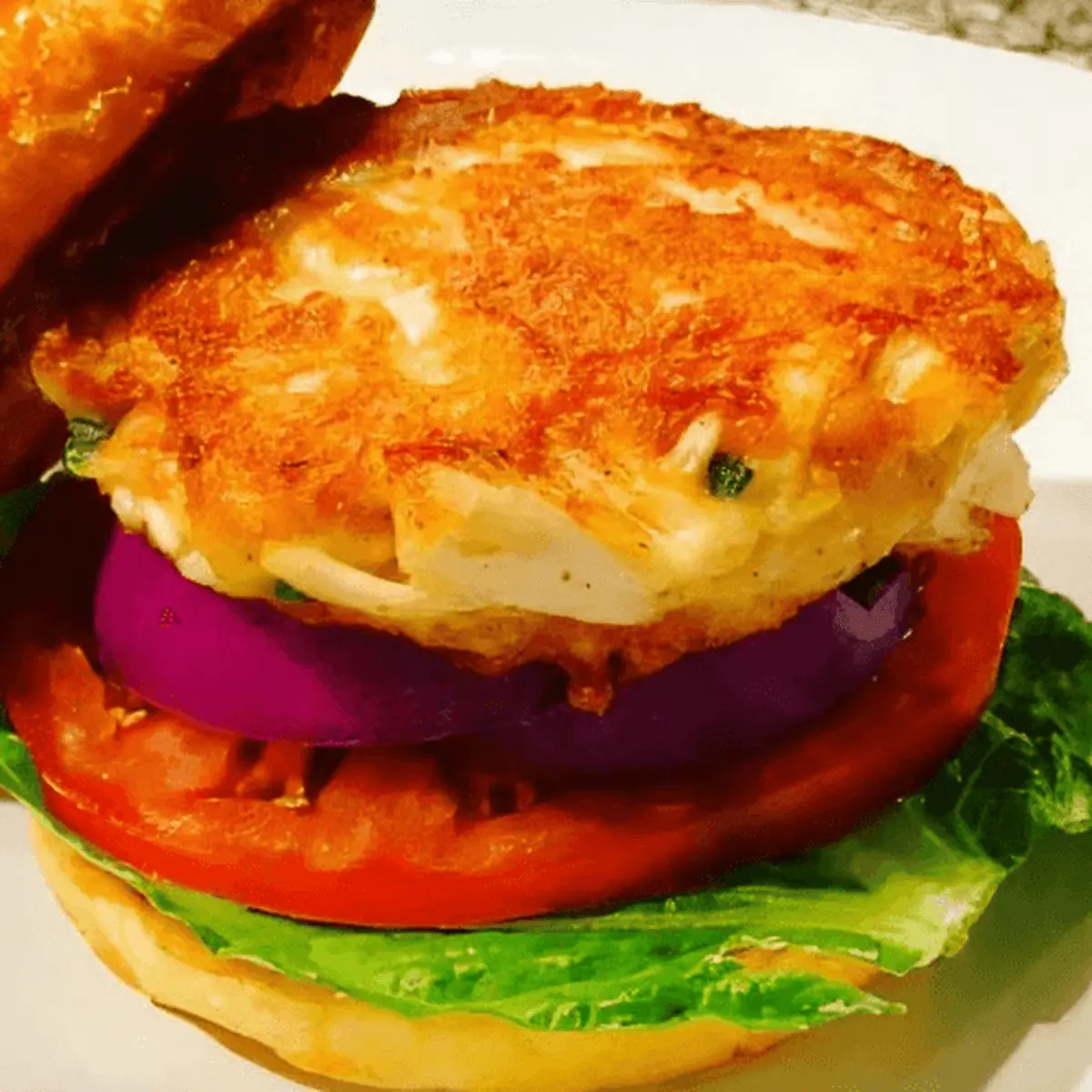 Crab Cake Burger