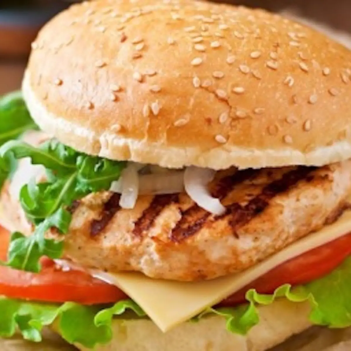 Grilled Chicken Burger