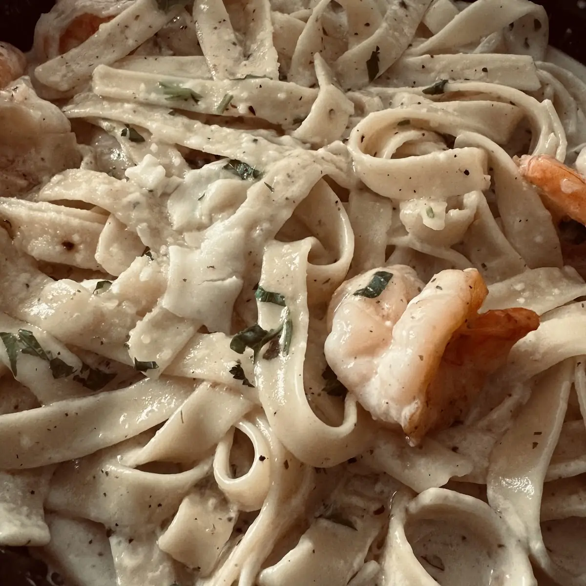 Shrimp Alfredo