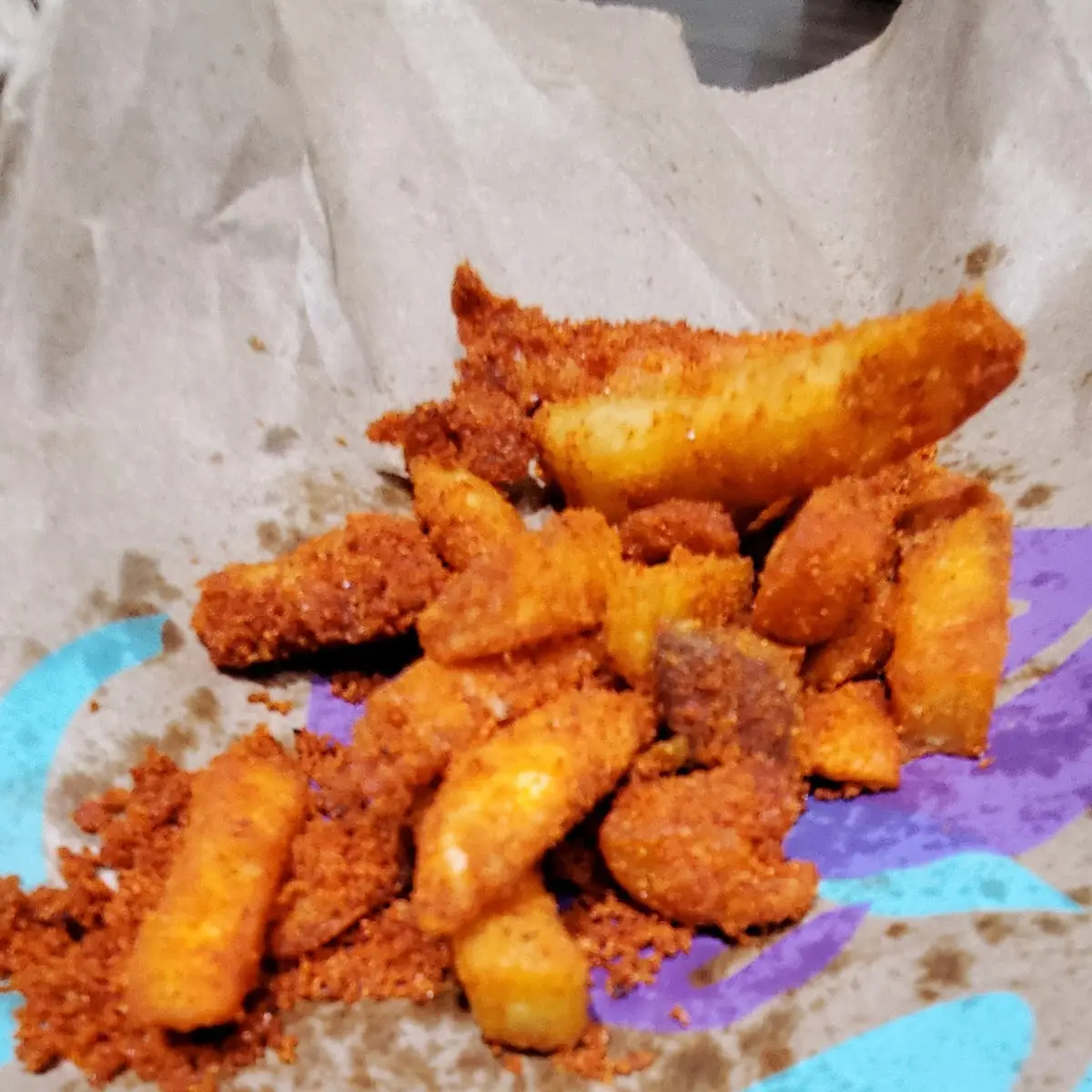 Diablo Dusted Crispy Chicken Nuggets Deluxe Combo