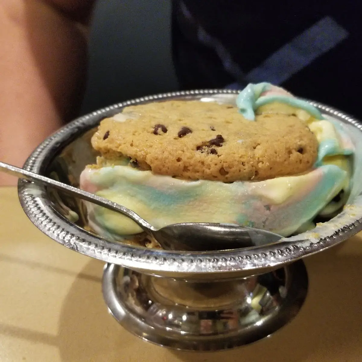 Crazy Vanilla Ice Cream Sandwich