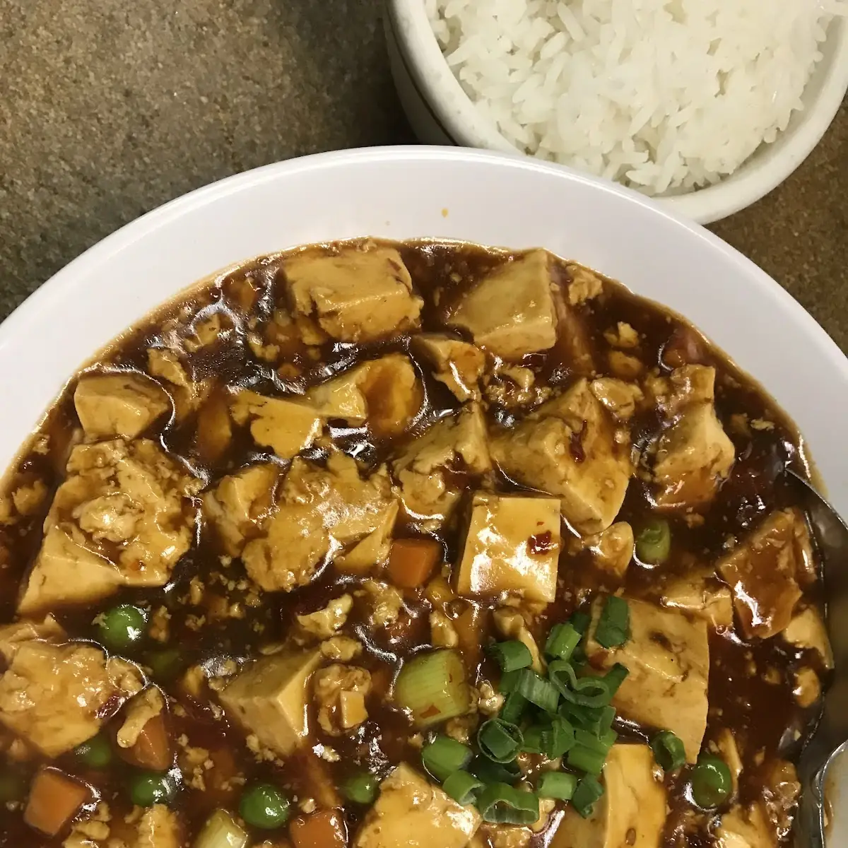 Bean Curd Szechuan Style