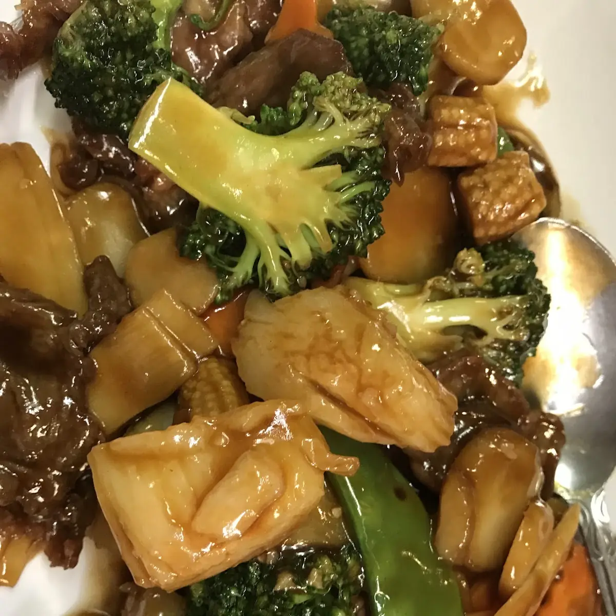 Sautéed Broccoli with Garlic Sauce