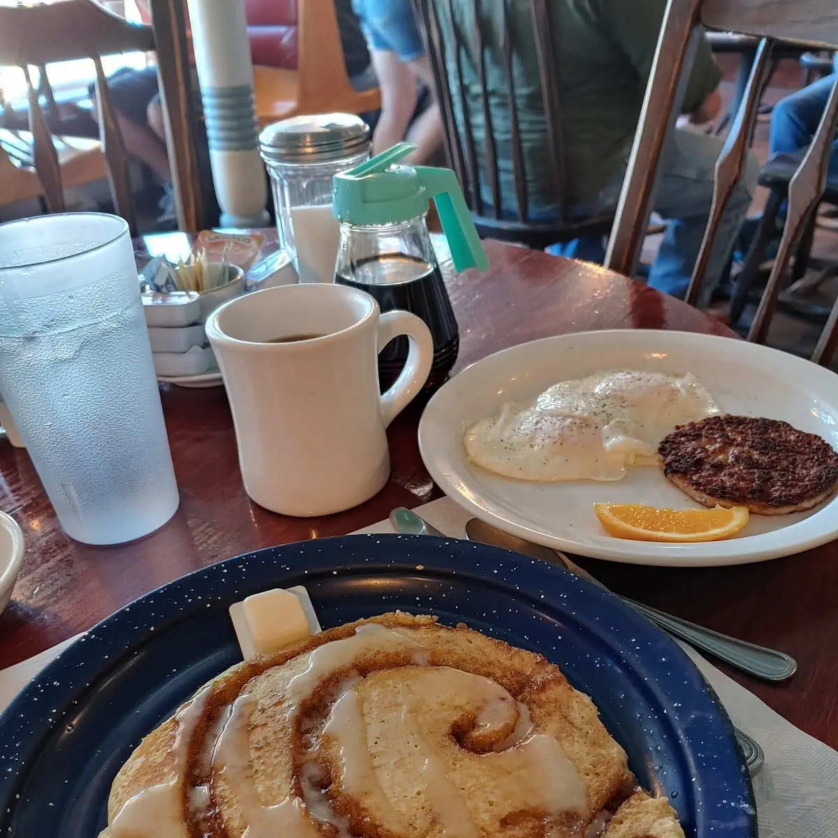 Cinnamon Roll Pancakes