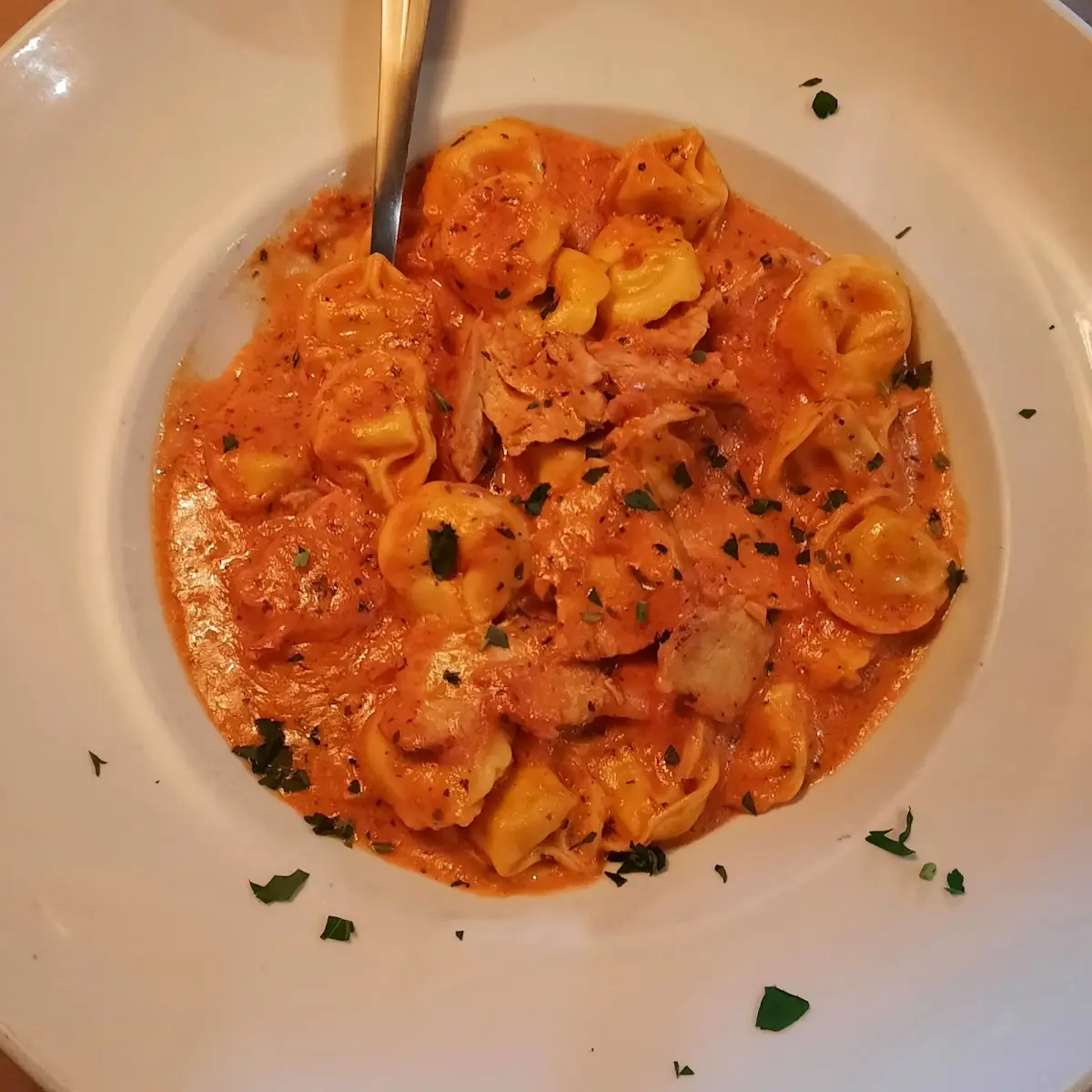 Tortellini and Grilled Chicken Pasta