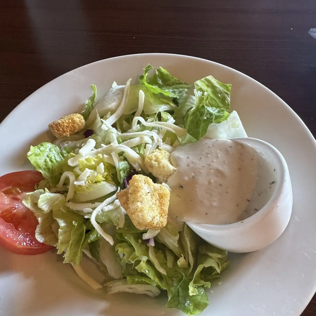 House Salad with Caesar Dressing