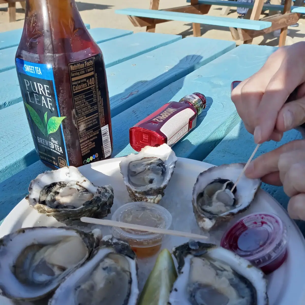 Raw Oysters on the Half Shell 1 2 Doz
