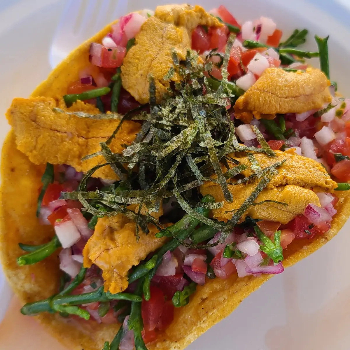 Uni Ceviche Tostada