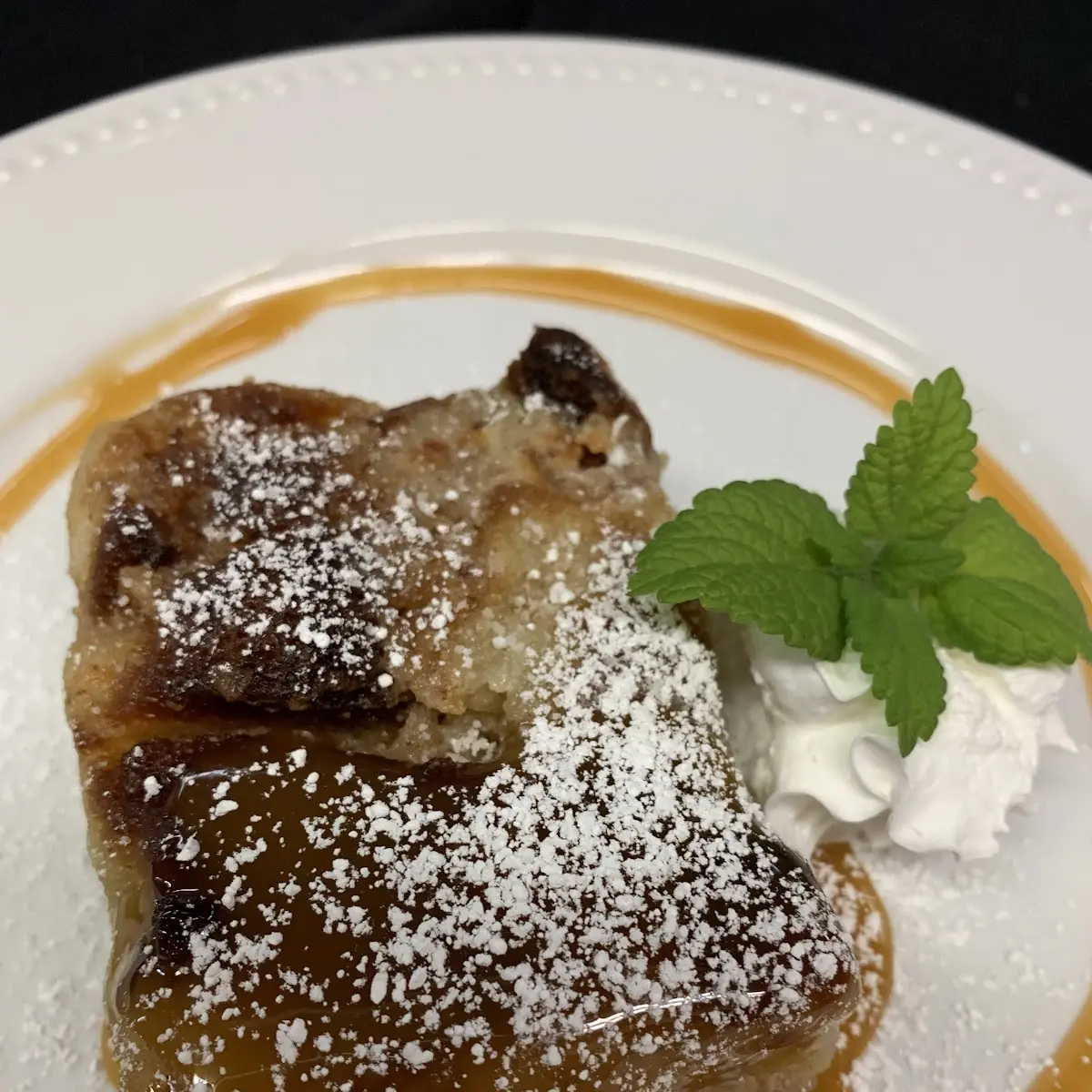 White Chocolate Croissant Bread Pudding