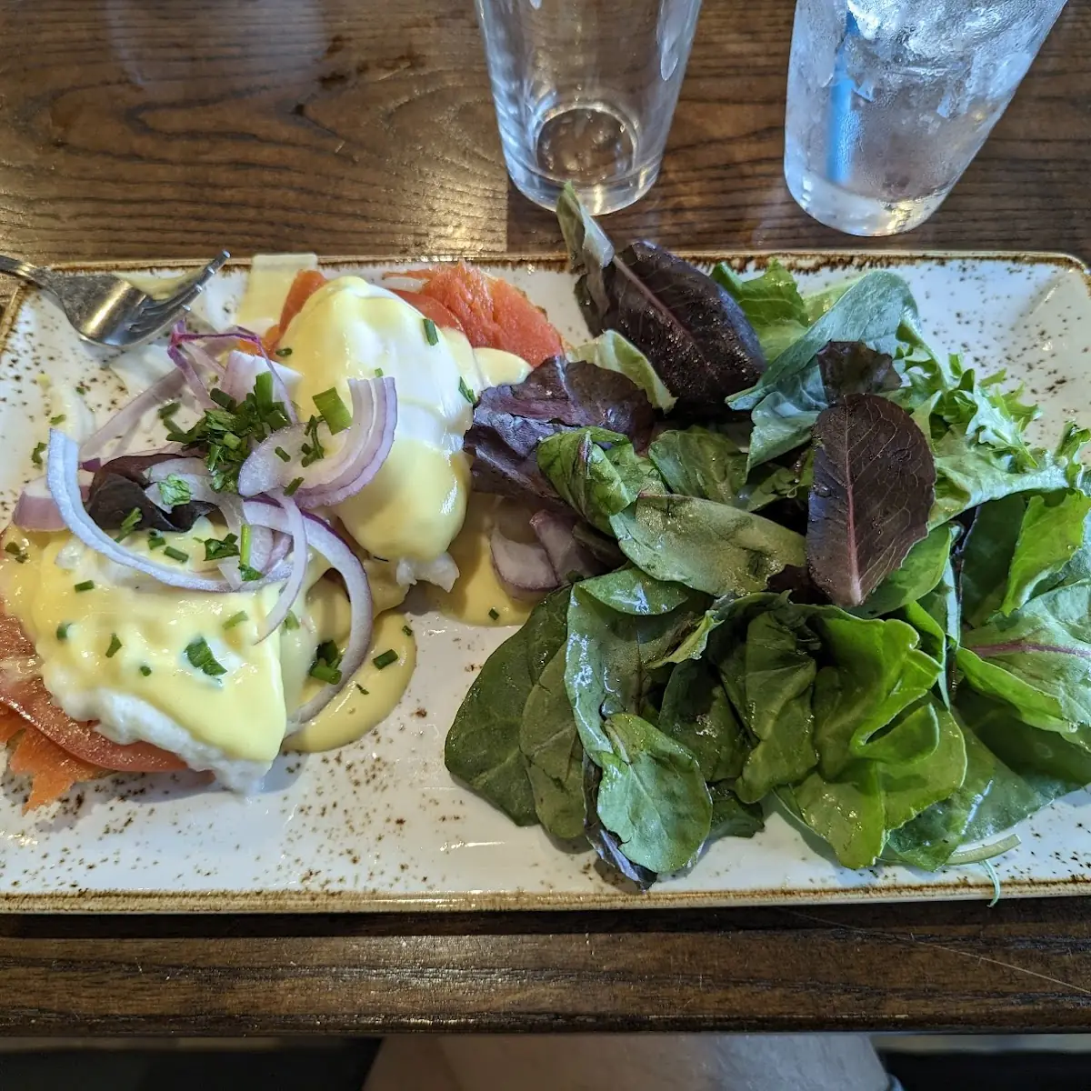 Smoked Salmon Eggs Benedict
