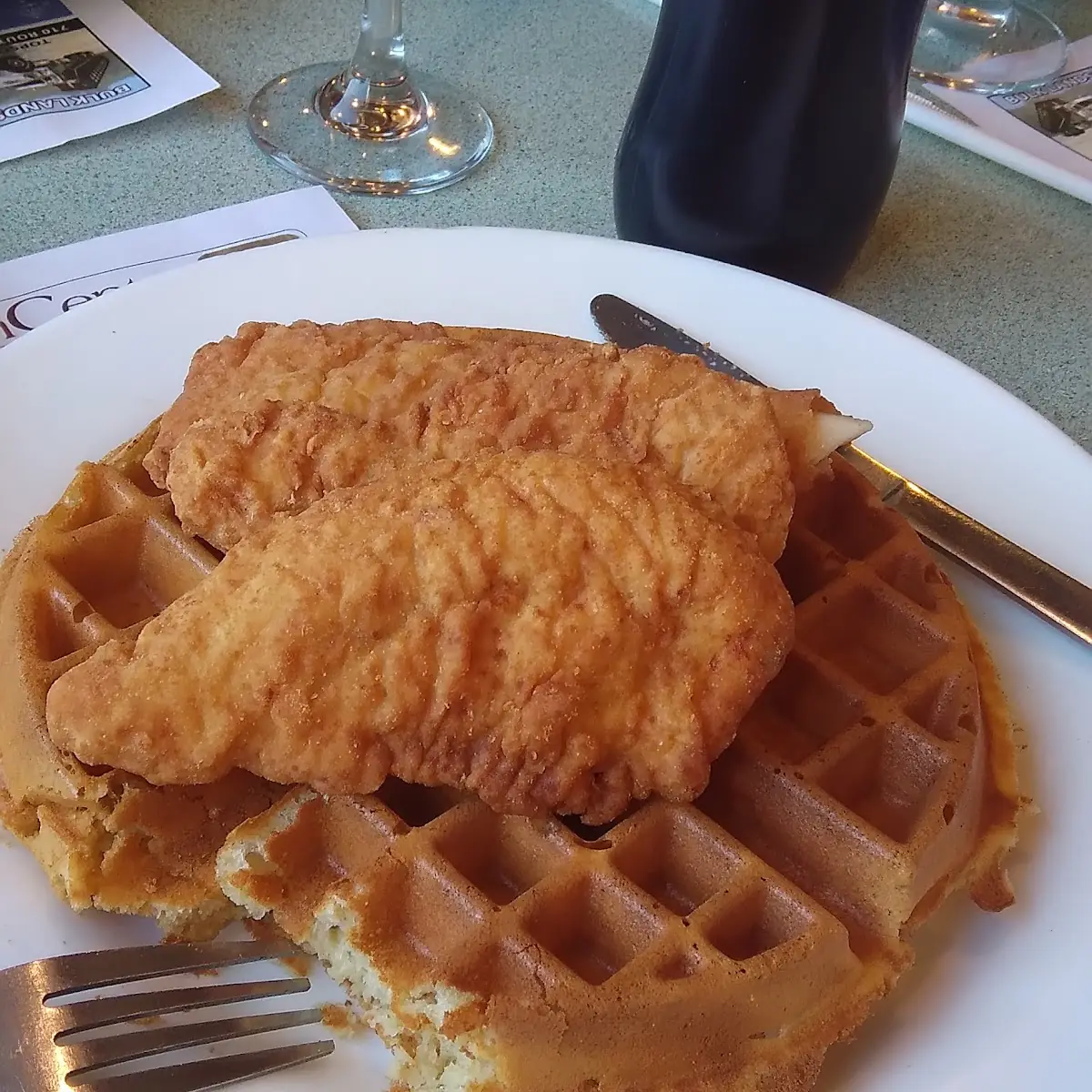Chicken and Waffles
