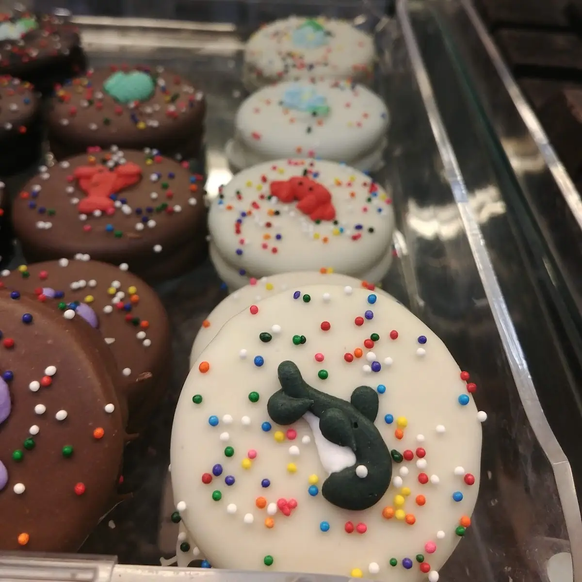 White Chocolate Covered Oreo