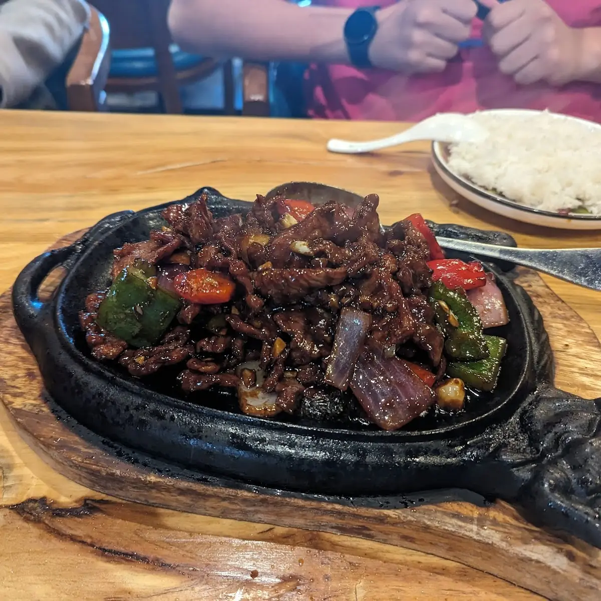 Hot Plate Mongolian Beef