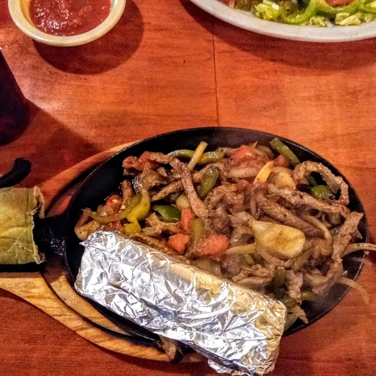 Sizzling Steak Fajitas