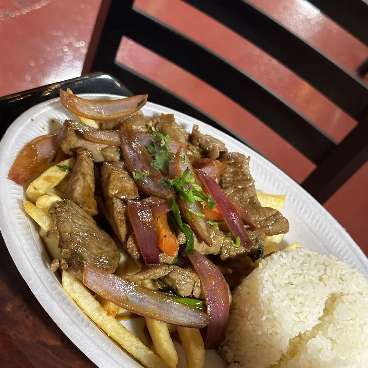 Lomo Saltado Peruvian Stir-Fried Beef