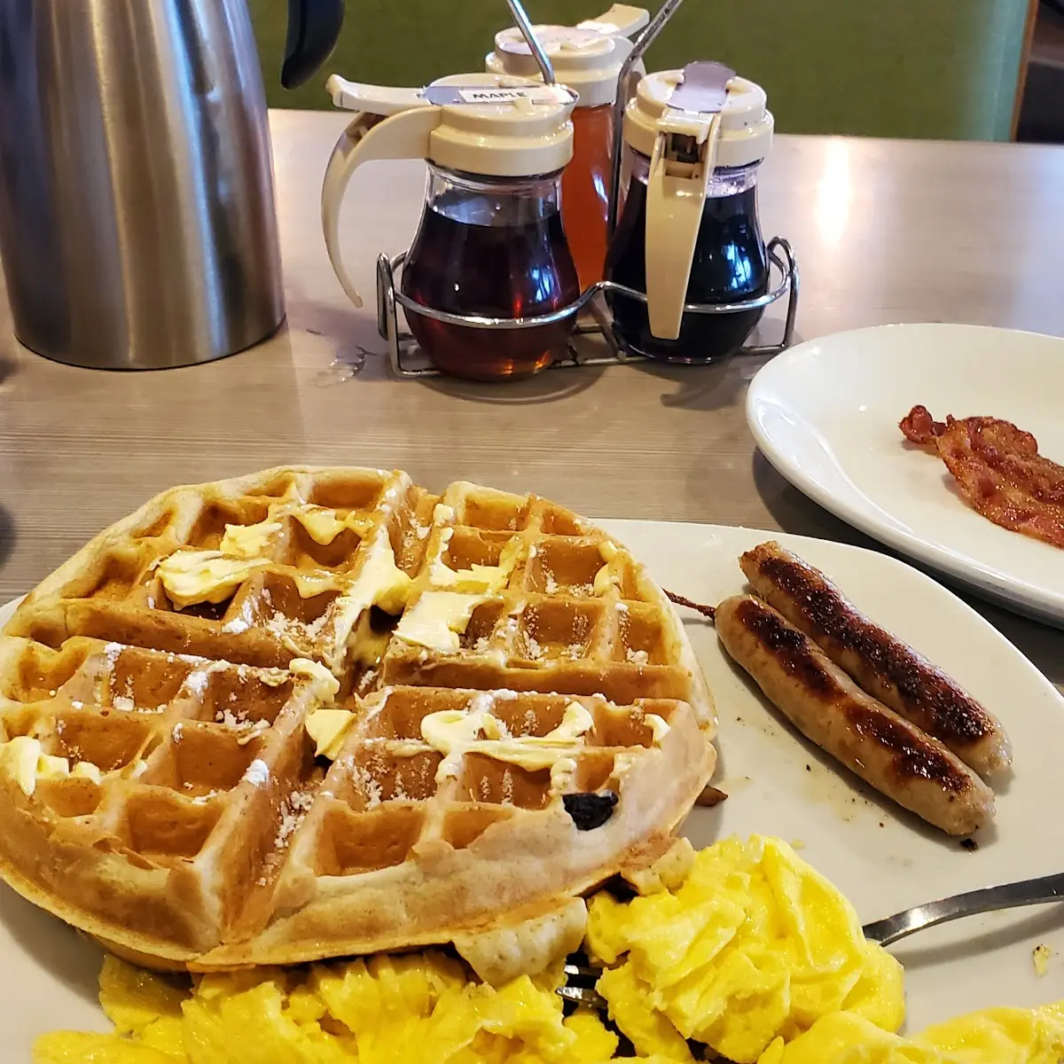 Scratch-Made Belgian Waffle Platter