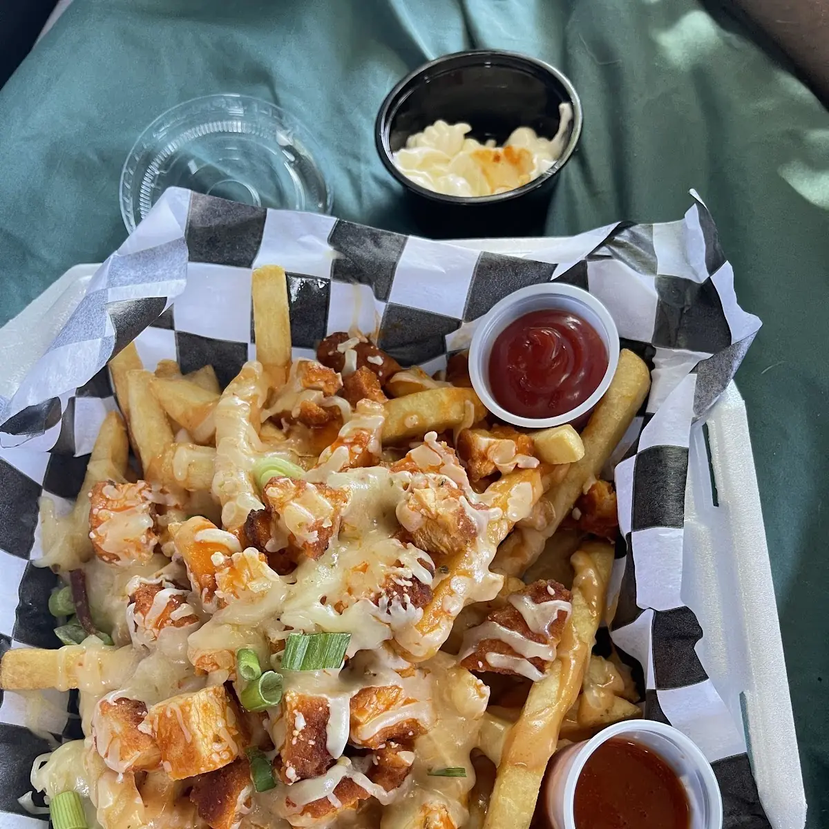 Loaded Funnel Cake Fries